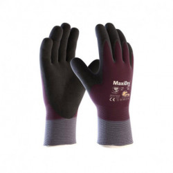 gants hiver MAXIDRY ZERO violet/noir